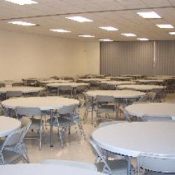 The Heritage Center can be set up with banquet tables for dinners, receptions, etc.