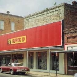  The store later became Super 10. This picture is from June 1987.